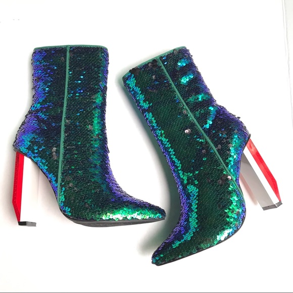 cape robbin sequin boots